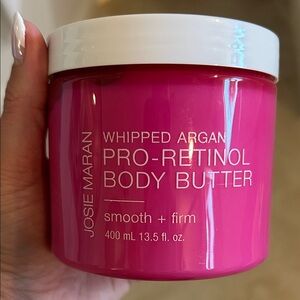 Josie Maran Vibrant Pink Whipped Argan Body Butter